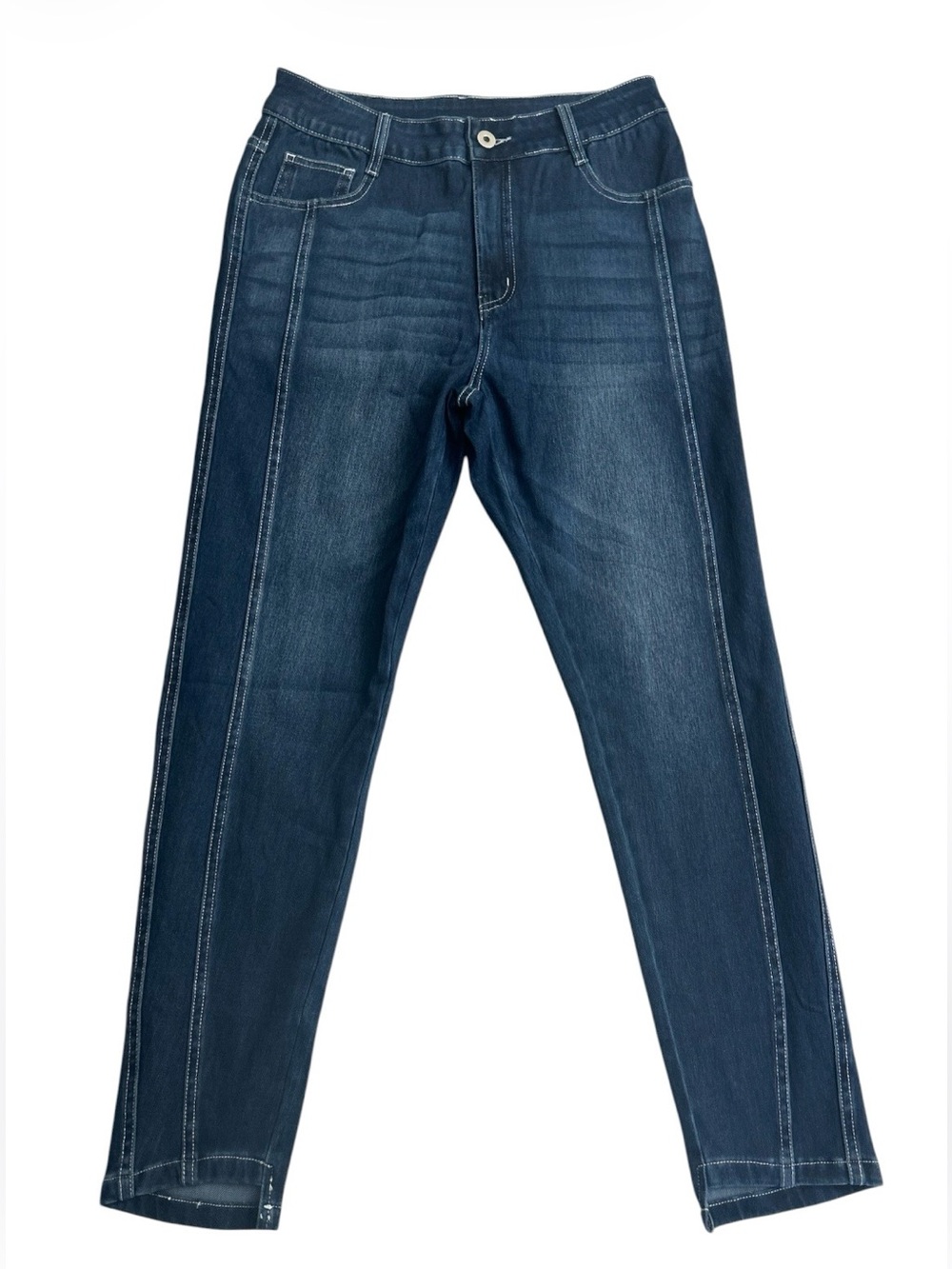 NWT Halara Flex™ Mid Low Rise Zipper Pockets Casual Skinny Jeans Medium 02677449